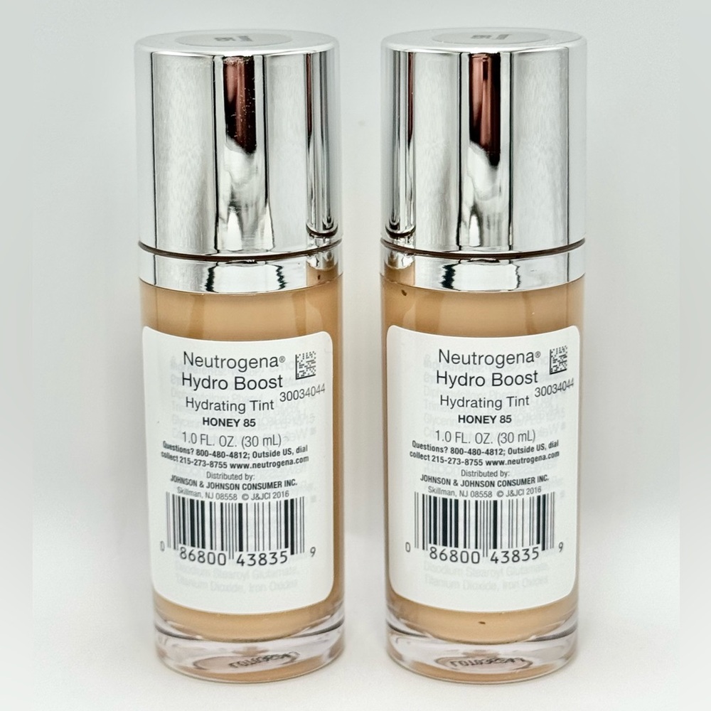 Neutrogena Hydro Boost Hydrating Tint - Honey 85 - 1 fl. oz. (2 PACK) - Picture 2 of 3